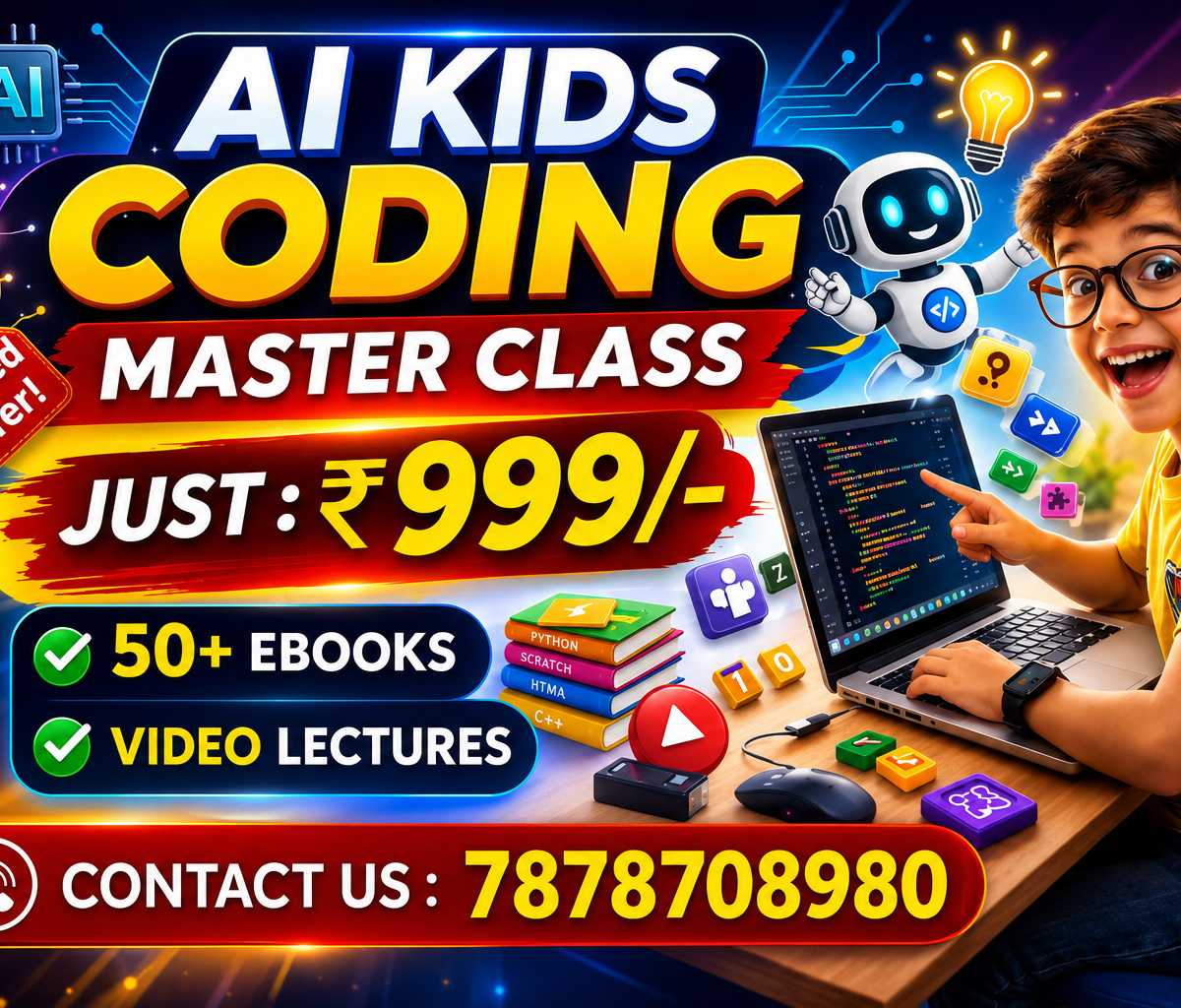 Ai kids codeing online course